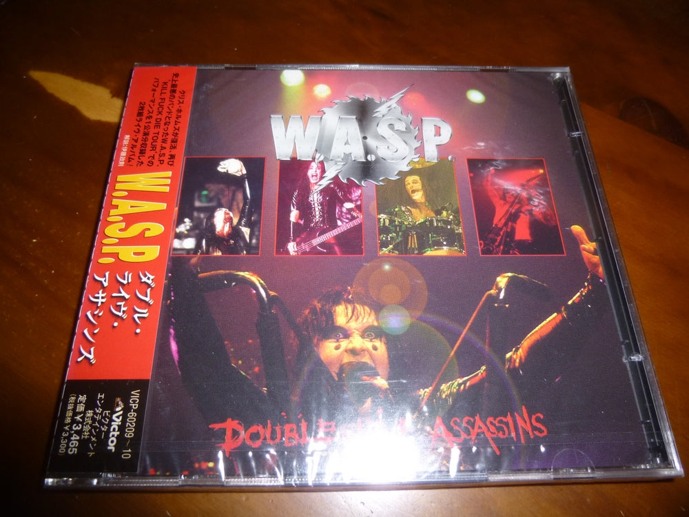 W.A.S.P. – Double Live Assassins JAPAN 2CD VICP-60209/10 12 – metal crown  cd shop