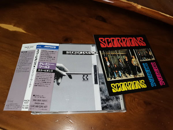 Scorpions – Crazy World JAPAN sticker PHCR-1041 10
