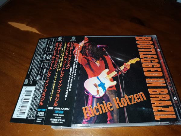 Richie Kotzen - Bootlegged in Brazil JAPAN CD+DVD YRCG-90002 7