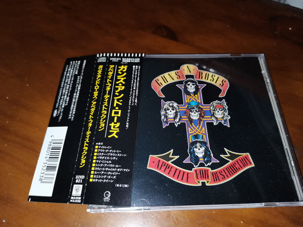 Guns N' Roses - Appetite For Destruction JAPAN 32XD-821 10
