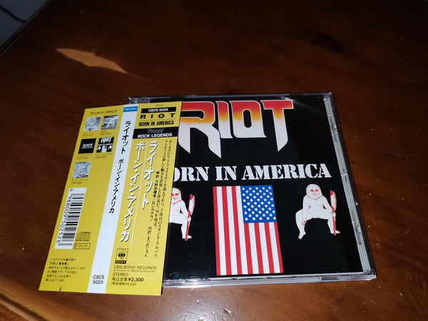 Riot - Born In America JAPAN CSCS-5025 2