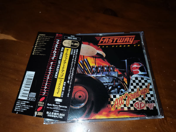 Fastway - All Fired Up JAPAN ESCA-5343 7