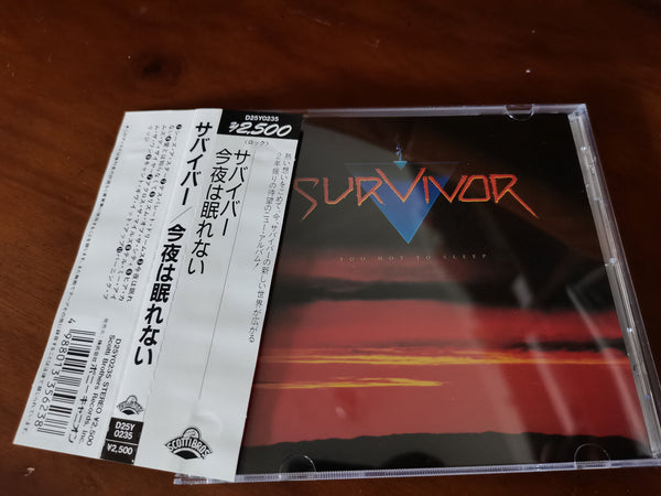 Survivor – Too Hot To Sleep JAPAN D25Y-0235 9