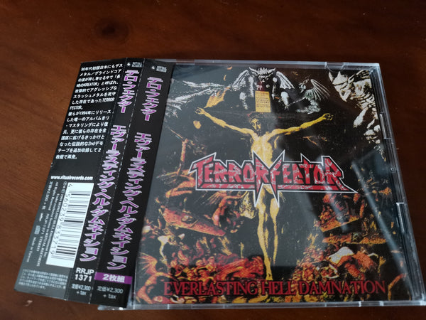 Terror Fector - Everlasting Hell Damnation+Slaughter to Survive JAPAN 2CD 1