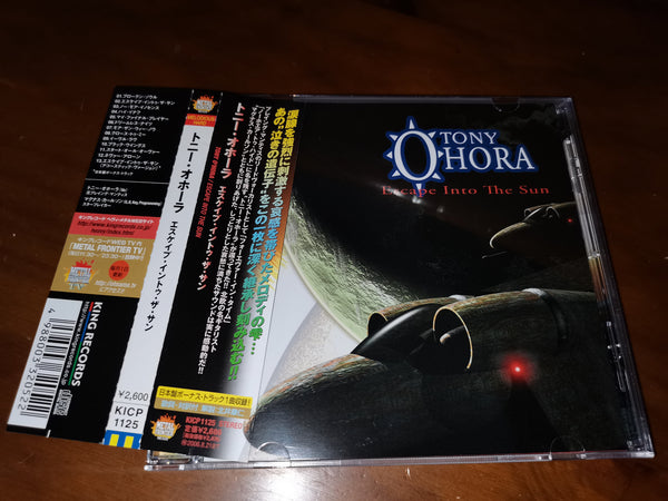 Tony O'Hora – Escape Into The Sun JAPAN KICP-1125 1
