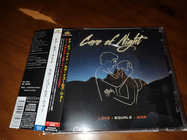 Care Of Night ‎- Love Equals War JAPAN ASCM-1818 3