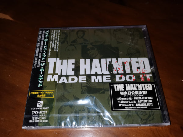 The Haunted – Made Me Do It JAPAN TFCK-87231 3