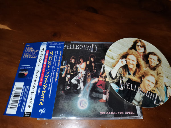 Spellbound - Breaking The Spell JAPAN w/Sticker SHCD1-0006 6