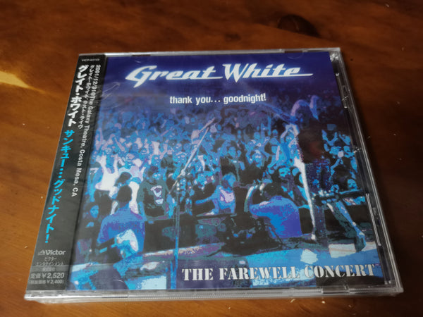 Great White - Thank You...Goodnight! JAPAN VICP-62143 12