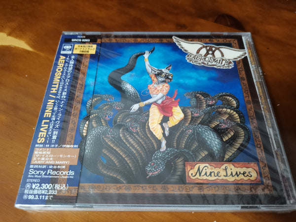 Aerosmith - Nine Lives JAPAN SRCS-8263 9