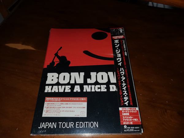 Bon Jovi - Have A Nice Day (Japan Tour Edition) JAPAN CD+DVD UICL-9032 9