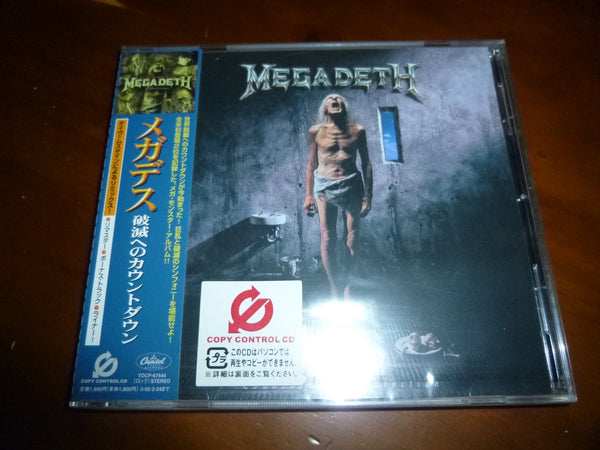 Megadeth - Countdown To Extinction JAPAN TOCP-67444 10