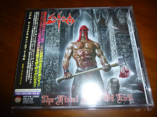 Sodom - The Final Sign Of Evil JAPAN KICP-1248 10E