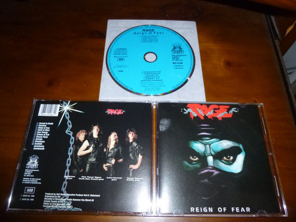 Rage – Reign Of Fear ORG WK 45188 1ST PRESS 11