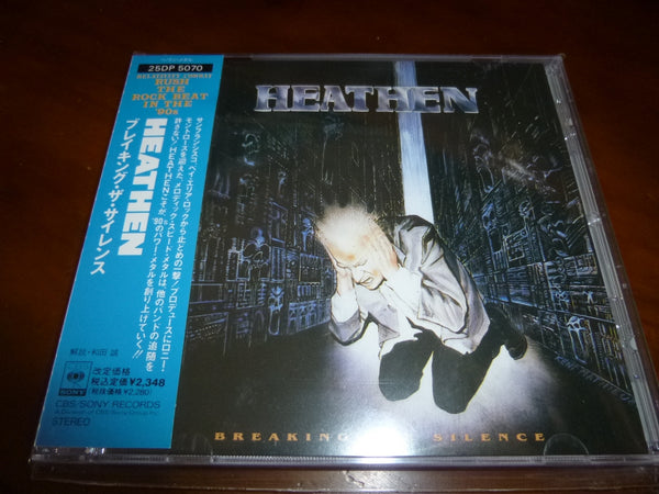 Heathen - Breaking The Silence JAPAN 25DP-5070 1