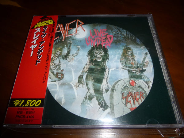 Slayer - Live Undead JAPAN PHCR-4109 3