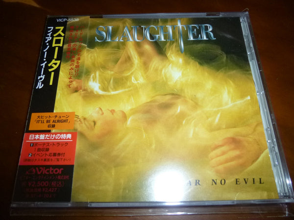 Slaughter - Fear No Evil JAPAN VICP-5538 11