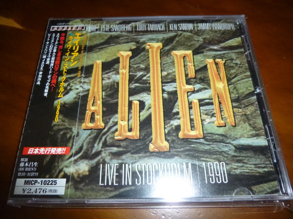 Alien - Live in Stockholm 1990 JAPAN MICP-10225 11