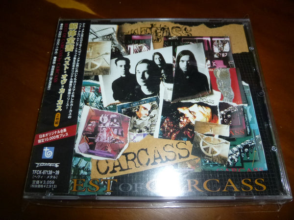 Carcass - Best Of Carcass JAPAN 2CD TFCK-87138/39 4