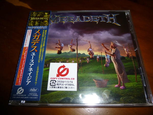 Megadeth - Youthanasia JAPAN TOCP-67445 4