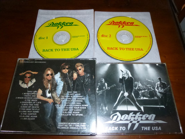 Dokken - Back To The USA - '95+'85 ORG 2CDBOX BONDAGE MUSIC 6