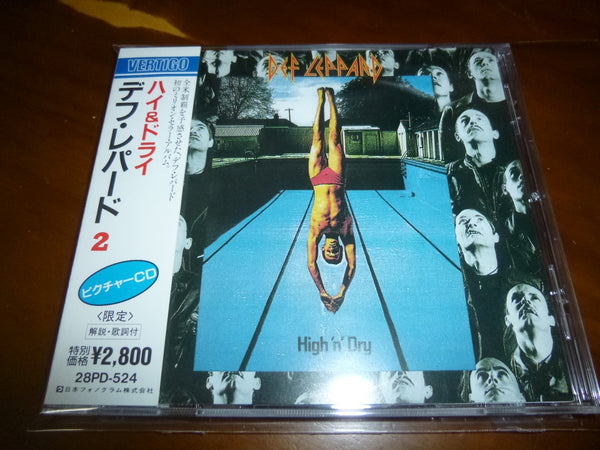 Def Leppard - High 'N' Dry JAPAN PICTURE CD 28PD-524 6