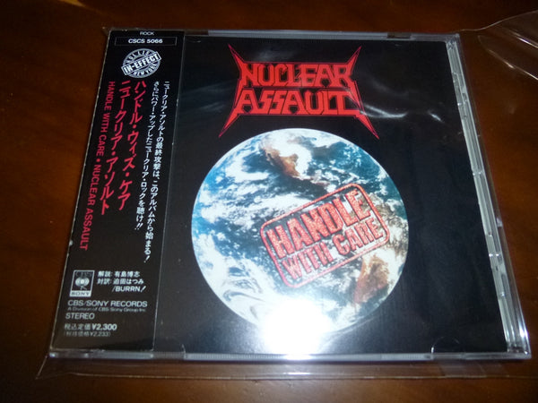Nuclear Assault - Handle With Care JAPAN CSCS-5066 6