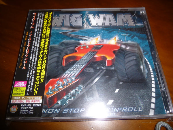 Wig Wam - Non Stop Rock'n'Roll JAPAN KICP-1400 12