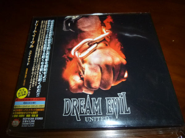 Dream Evil - United JAPAN+3 Sticker 2CD KICP-91208 8