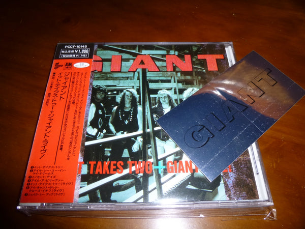 Giant - It Takes Two + Giant Live! JAPAN STICKER PCCY-10145 7