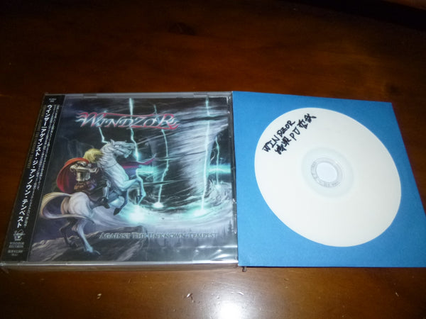 Windzor - Against the Unknown Tempest JAPAN w/Bonus Disc WZRD-008 2