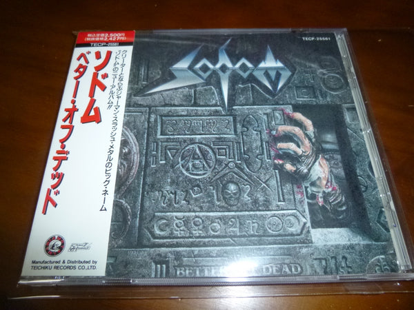 Sodom - Better Off Dead JAPAN TECP-25561 2