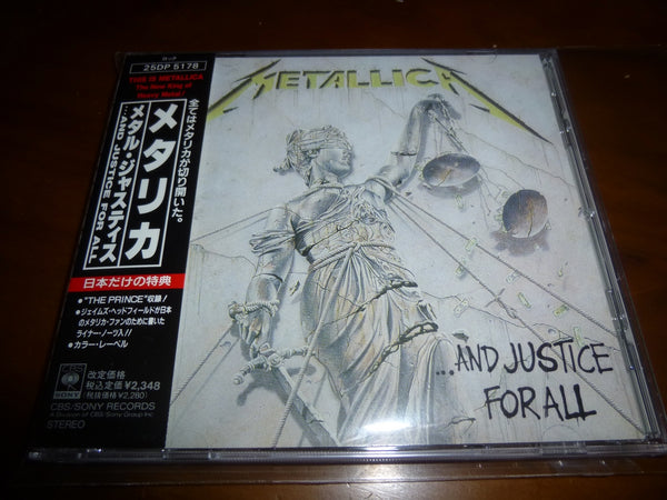 Metallica - ...And Justice For All JAPAN 25DP-5178 4