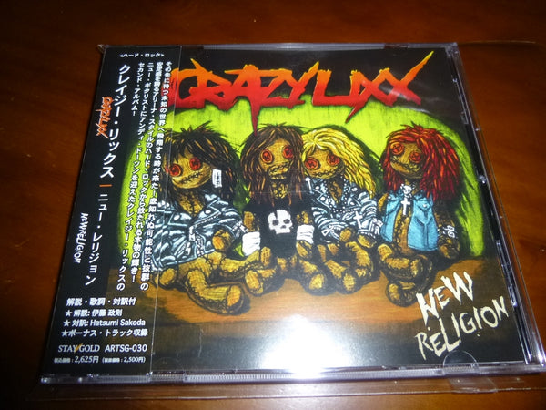 Crazy Lixx - New Religion JAPAN ARTSG-030 9