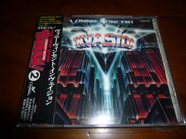 Vinnie Vincent Invasion - Vinnie Vincent Invasion JAPAN TOCP-7972 9