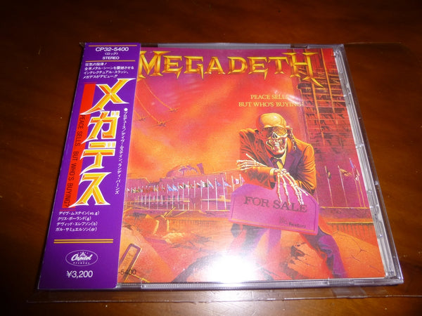 Megadeth - Peace Sells... But Who's Buying? JAPAN CP32-5400 9