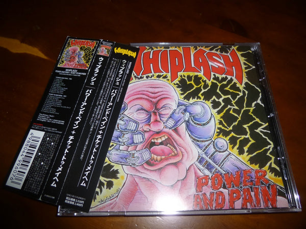 Whiplash - Power And Pain + Ticket To Mayhem JAPAN 2