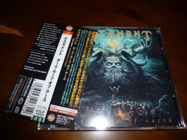 Testament - Dark Roots Of Earth JAPAN KICP-1602 2