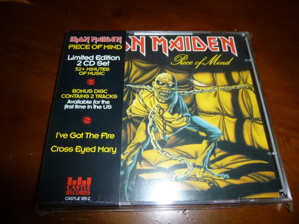 Iron Maiden - Piece Of Mind ORG'95 2CD Castle Records 12