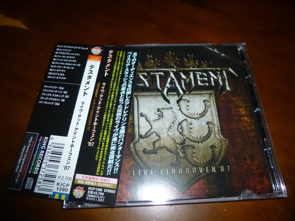 Testament - Live At Eindhoven '87 JAPAN KICP-1390 8